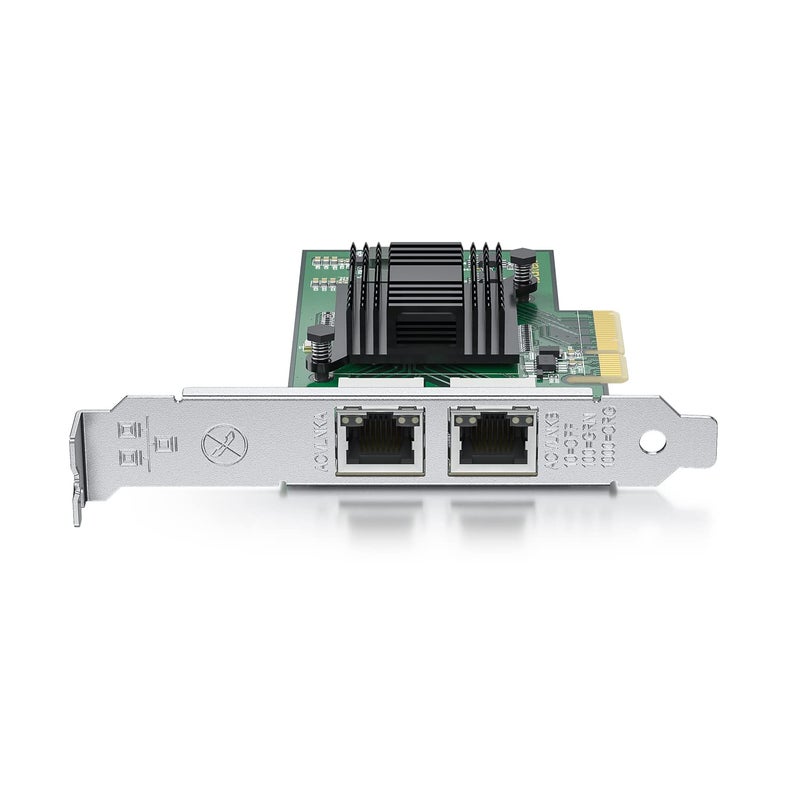 10Gtek 1G 1000Mbps Gigabit Ethernet Converged Network Adapter (NIC) with Intel I350AM2 Controller, Ethernet PCI Express Network Card, Dual Copper RJ45 Ports, PCIE 2.0 X4, Compare to Intel I350-T2 - Image 2